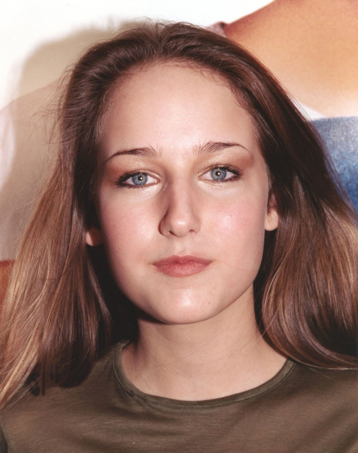 Close-up portrait photo print of Leelee Sobieski, available in multiple sizes.