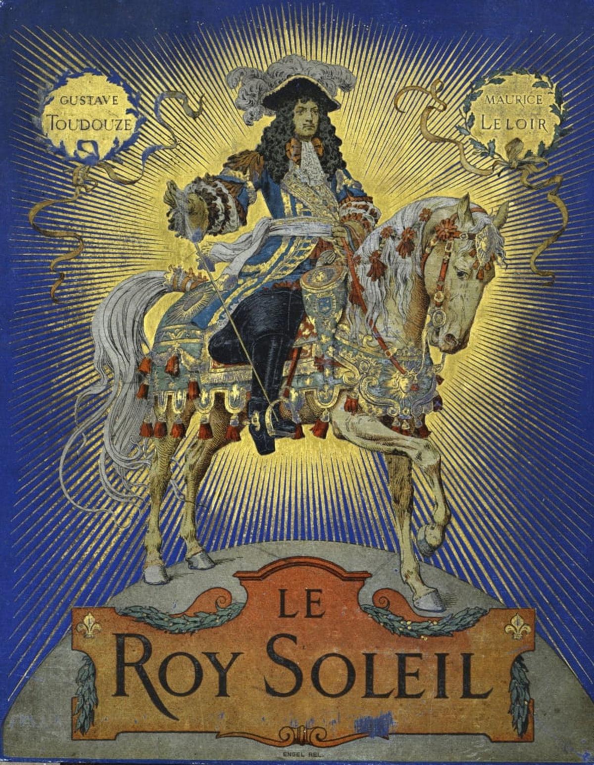 Le Roy Soleil (The Sun King) poster print by Gustave Toudouze and Maurice Leloir