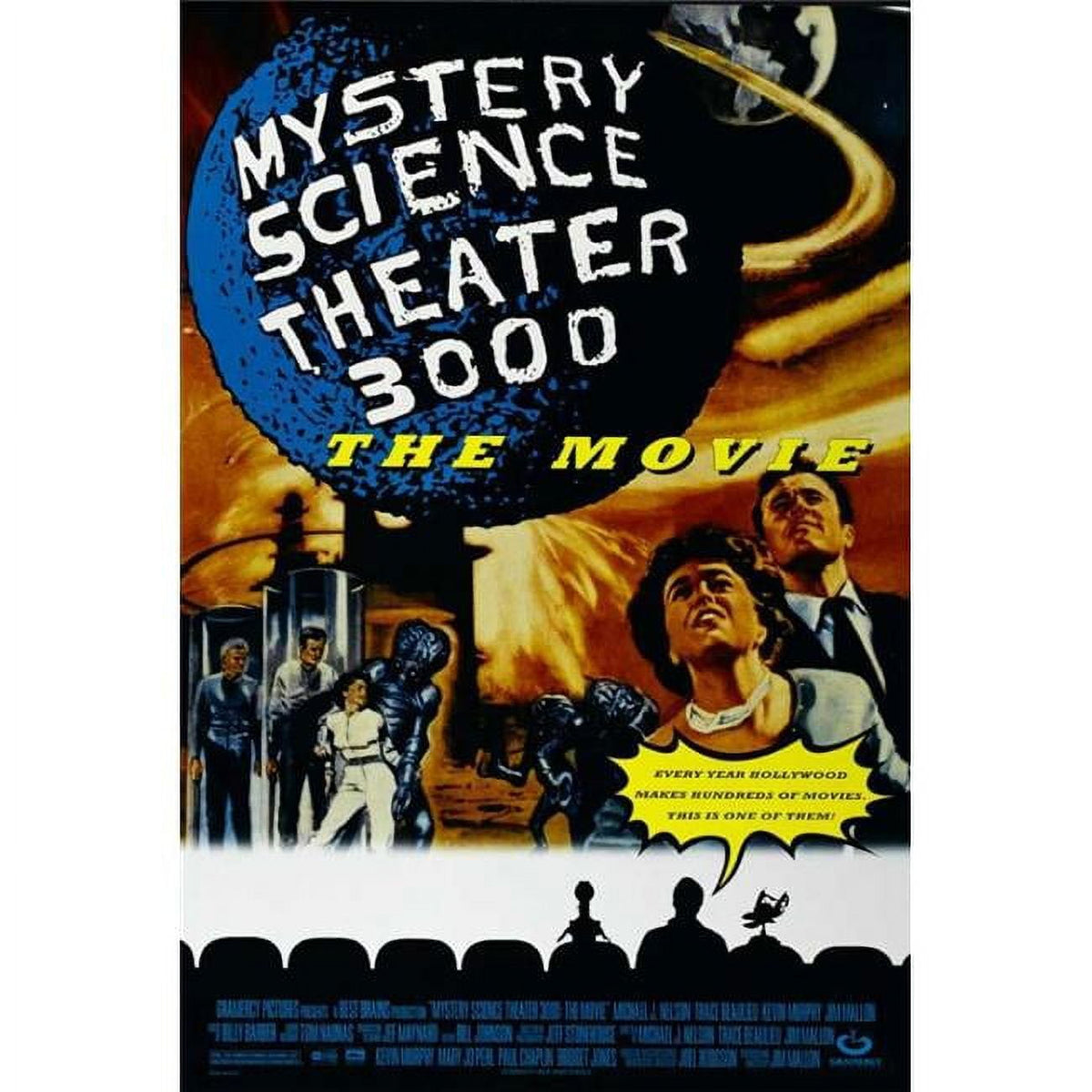 Mystery Science Theater 3000 Movie Poster Print 27x40