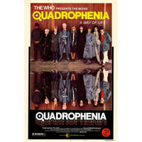 Quadrophenia movie poster print showcasing iconic film imagery.