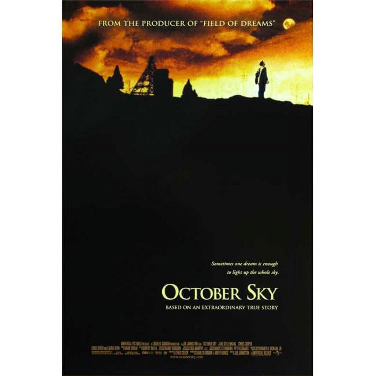 October Sky Movie Poster Print 27x40