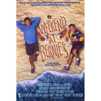 Weekend at Bernie's Movie Poster Print featuring classic film humor