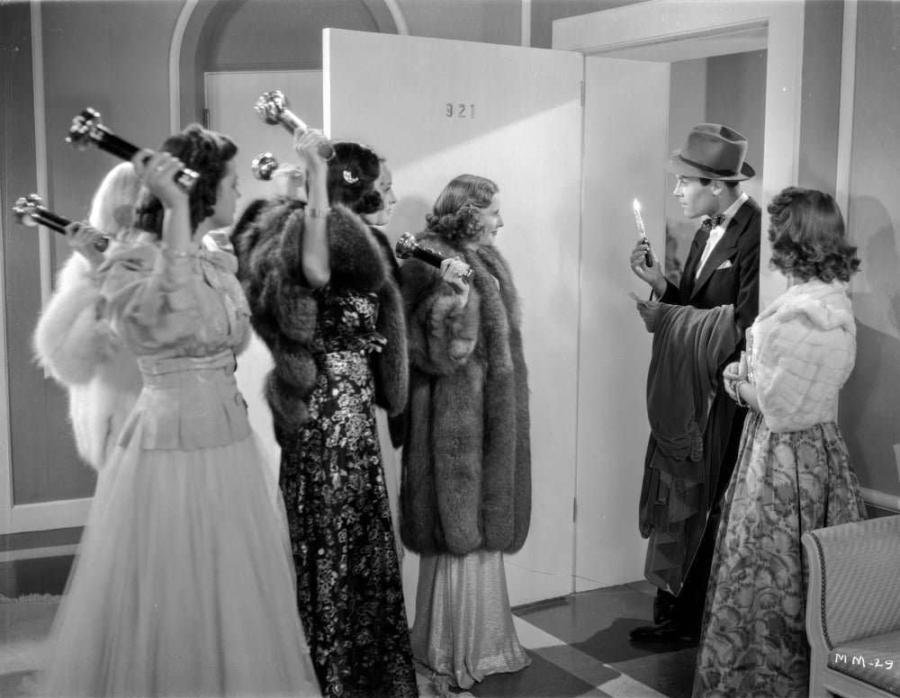 The Mad Miss Manton classic movie scene photo print