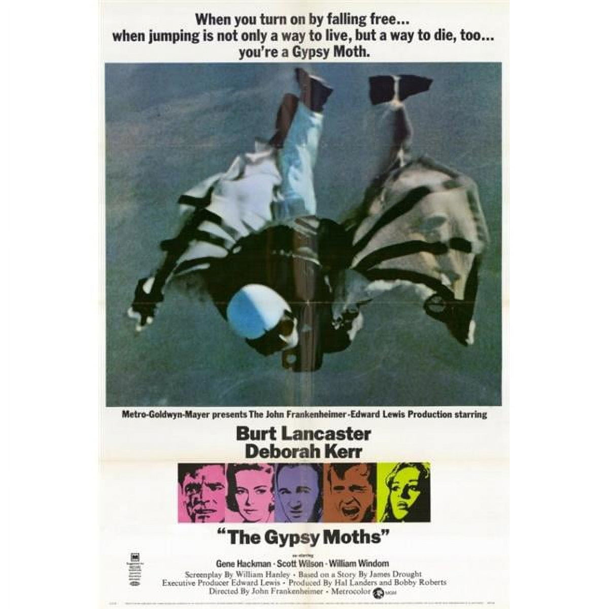 The Gypsy Moths Movie Poster Print in 27x40 size.