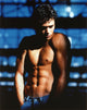 Mitch Gaylord Topless Portrait Photo Print showcasing athleticism and charisma.