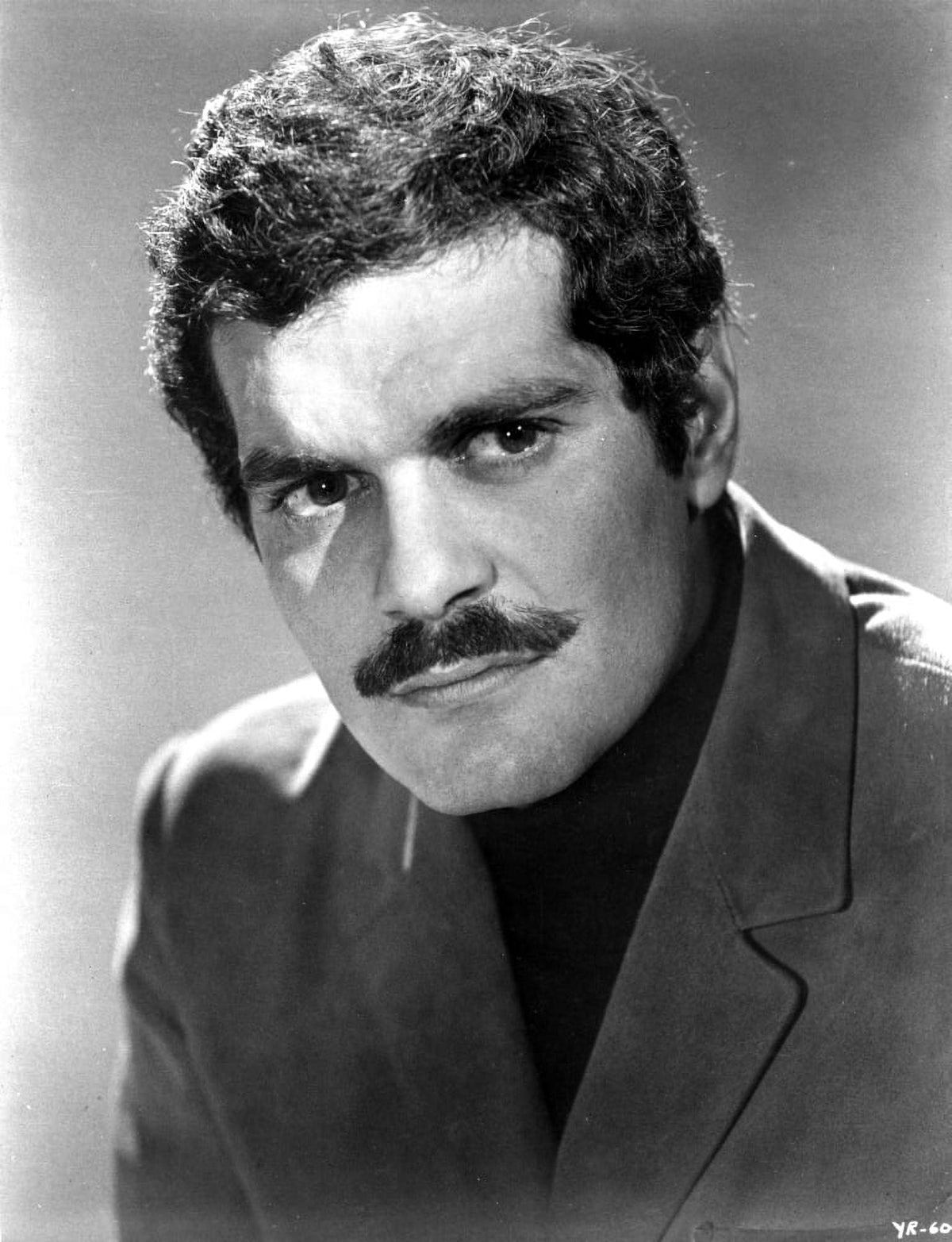 Omar Sharif classic photo print capturing cinematic history.