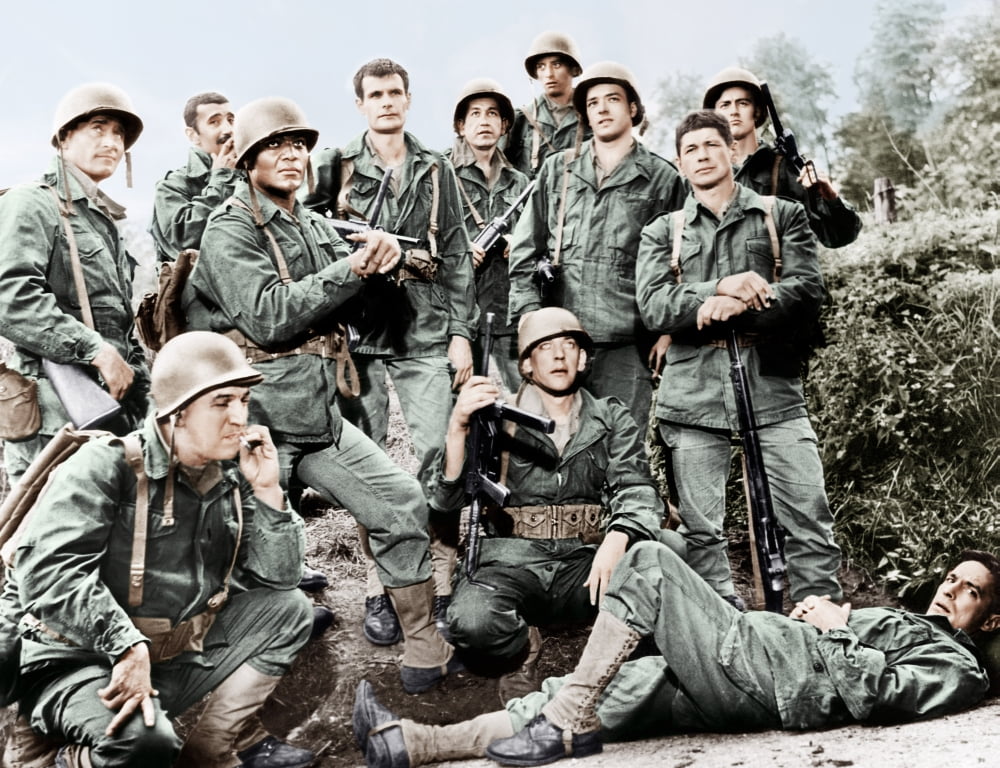 The Dirty Dozen Movie Photo Print, available in various sizes.