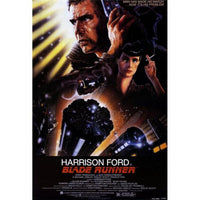 Blade Runner Movie Poster Print featuring iconic sci-fi imagery.