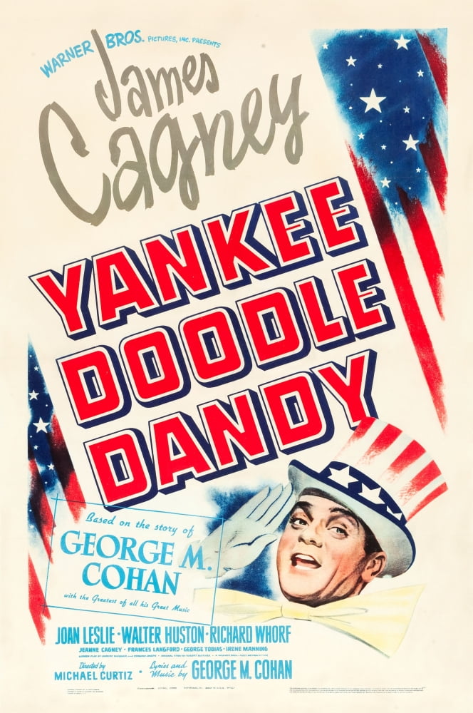 Yankee Doodle Dandy movie masterprint poster featuring James Cagney