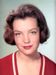 Vintage photo print of Romy Schneider circa 1960, available in multiple sizes.