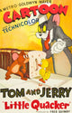 Jerry The Mouse and Tom The Cat Little Quacker Art Print - 1950 Movie Masterprint