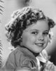 Shirley Temple portrait poster print, available in multiple sizes.