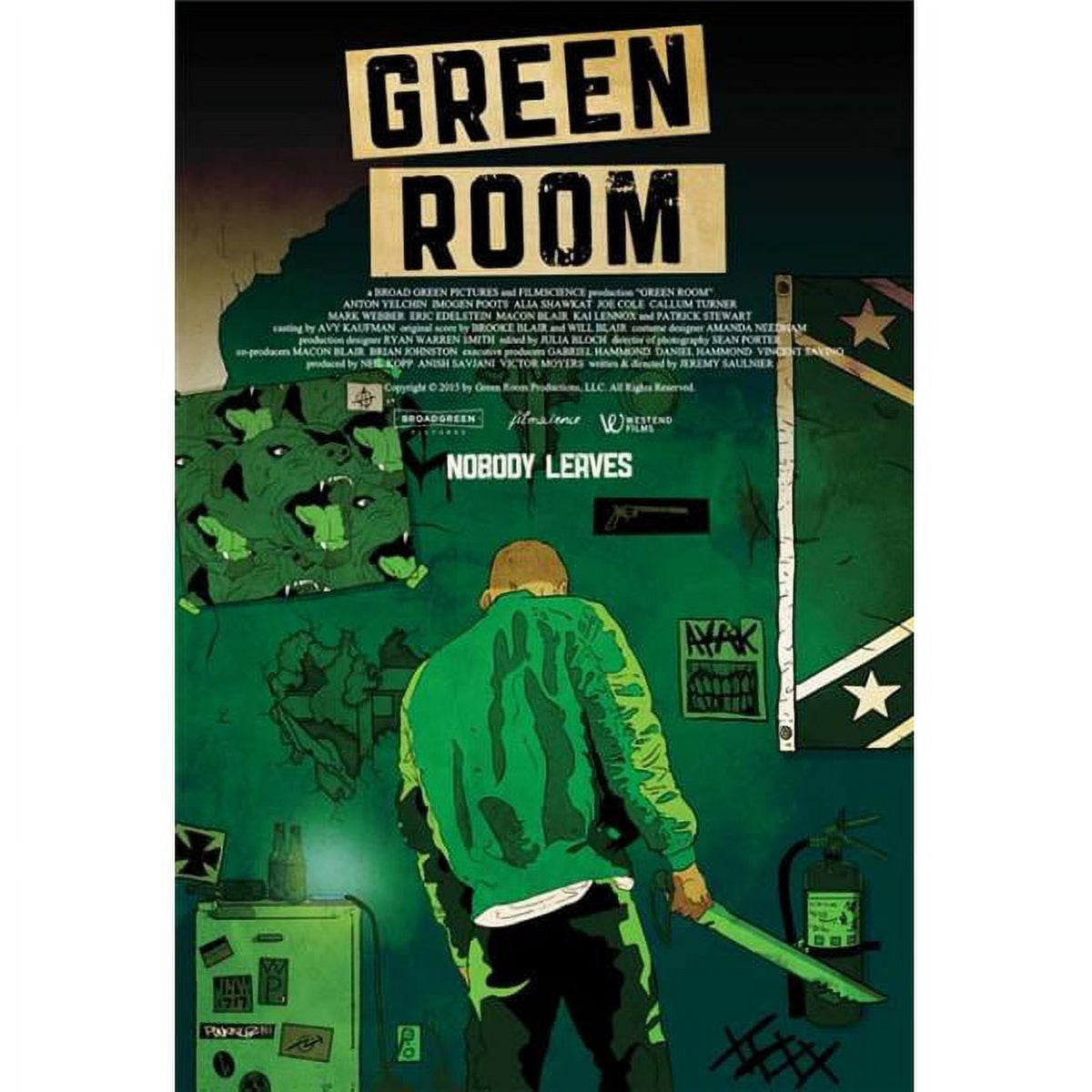 Green Room Movie Poster - 11 x 17 Art Print