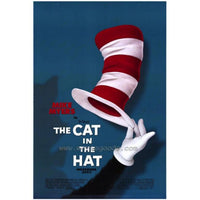 The Cat in the Hat Movie Poster Print showcasing vibrant colors and whimsical design.