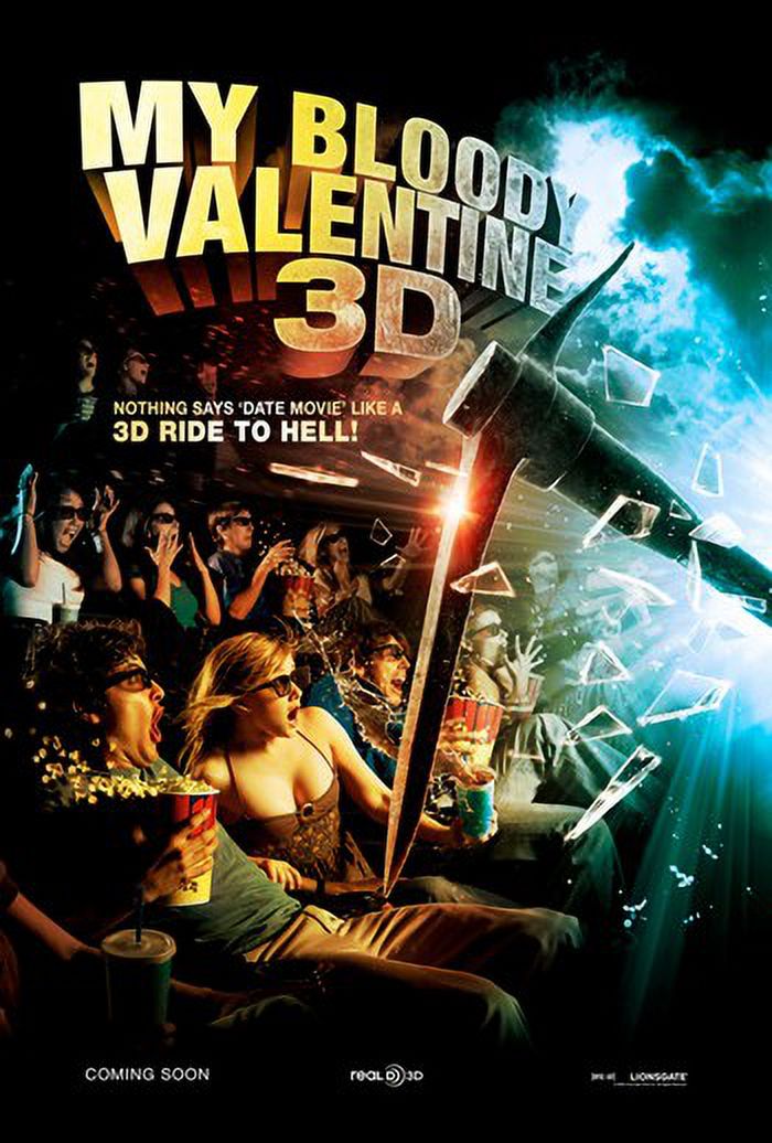 My Bloody Valentine 3-D Movie Poster Style C 11x17