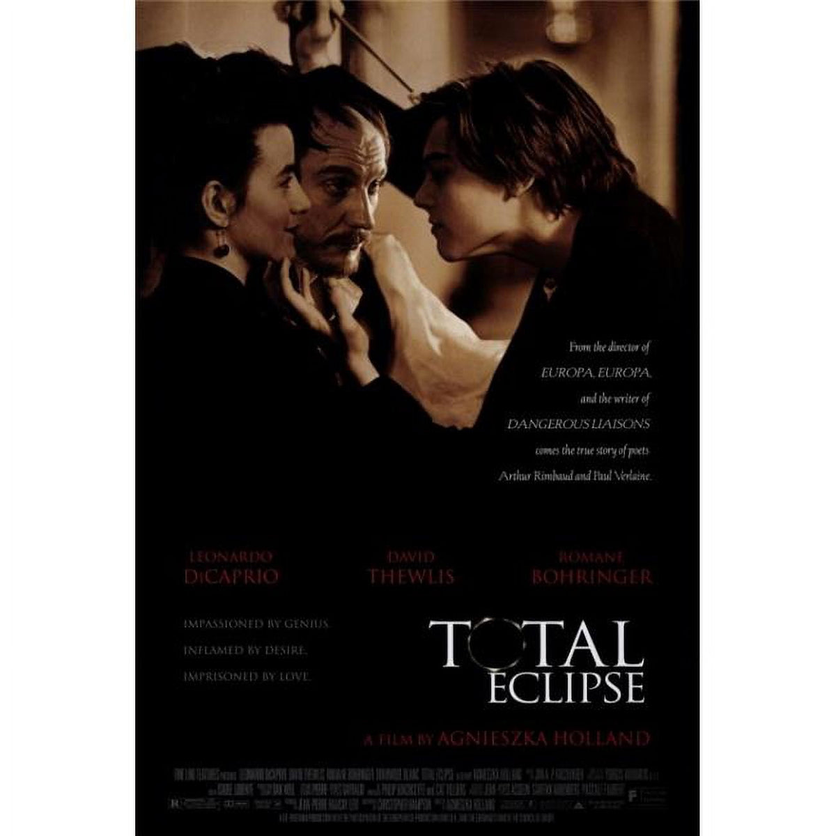 Total Eclipse Movie Poster Print 27x40 - Captivating film art