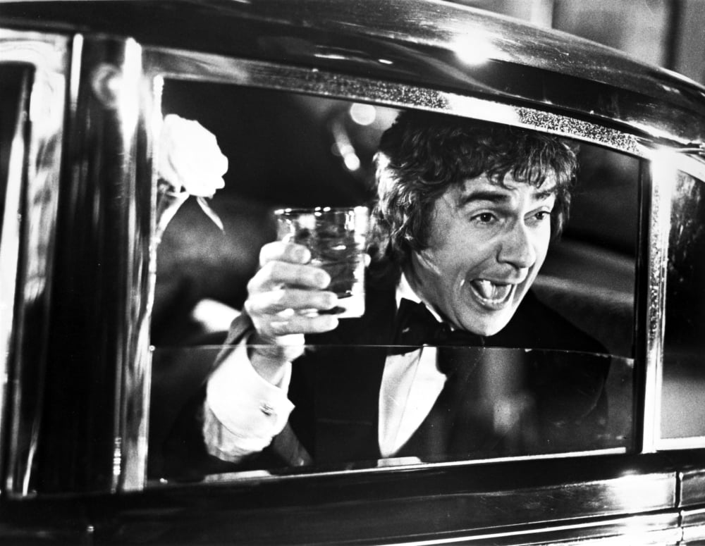 Dudley Moore car window photo print in 10 x 8 size.