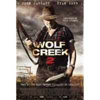 Wolf Creek 2 Movie Poster Print showcasing horror film imagery.