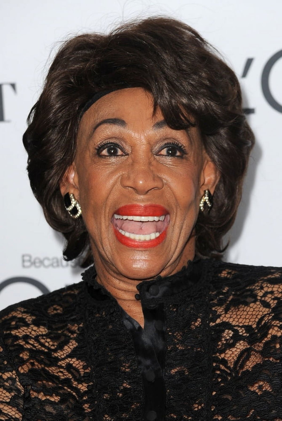 Maxine Waters at the Glamour Women of the Year Awards 2017 photo print.