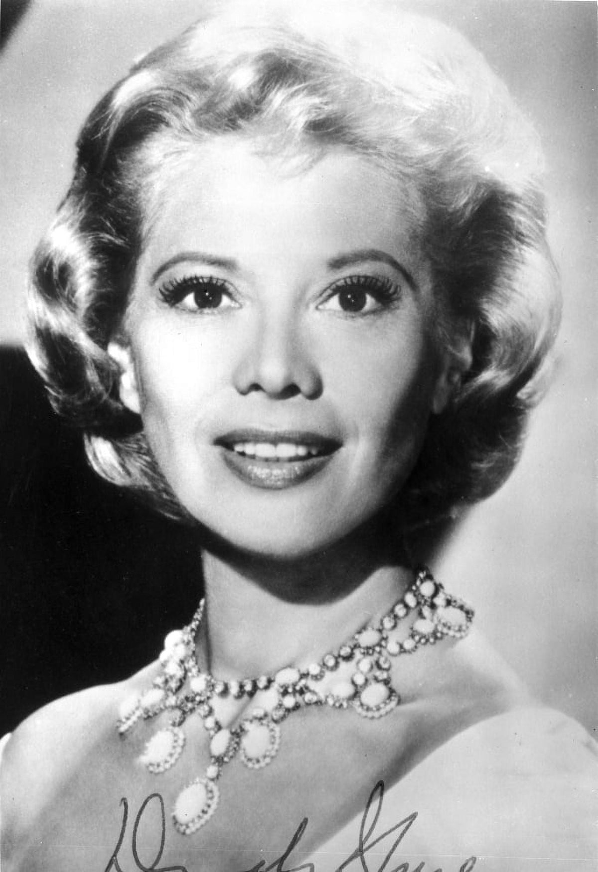 Dinah Shore classic black and white photo print
