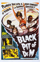 The Black Pit of Dr. M 1959 movie poster featuring a mysterious scene.