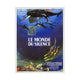 The Silent World Movie Poster 11 x 17 print showcasing underwater exploration.