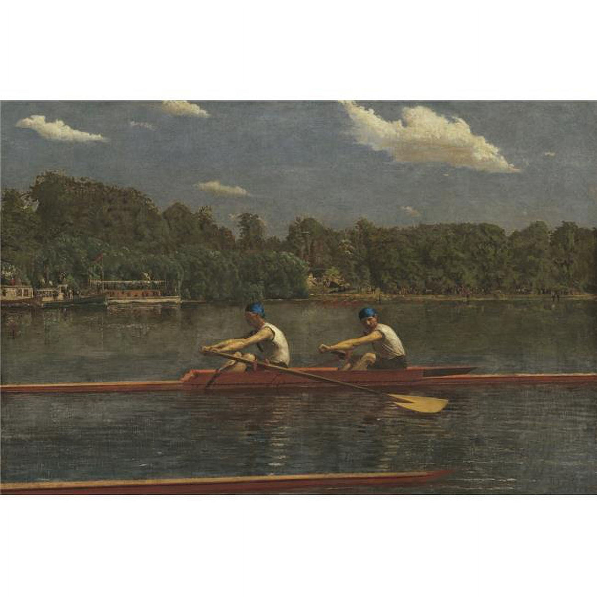 The Biglin Brothers Racing Poster Print - 24x18 inch racing artwork.