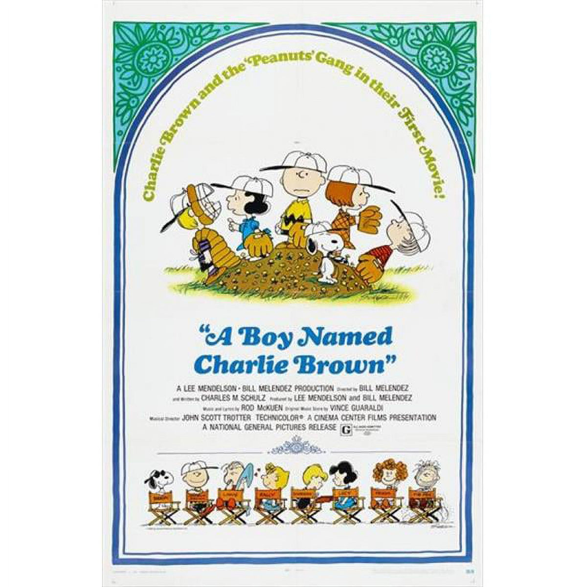 A Boy Named Charlie Brown Movie Poster Print 27x40