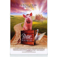 Babe Pig in the City movie poster print 27x40 inches.