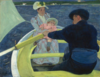 The Boating Party Fine Art Print by Mary Cassatt