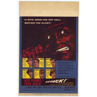 Attack Movie Poster Print - 27x40 inches, vibrant cinema art.
