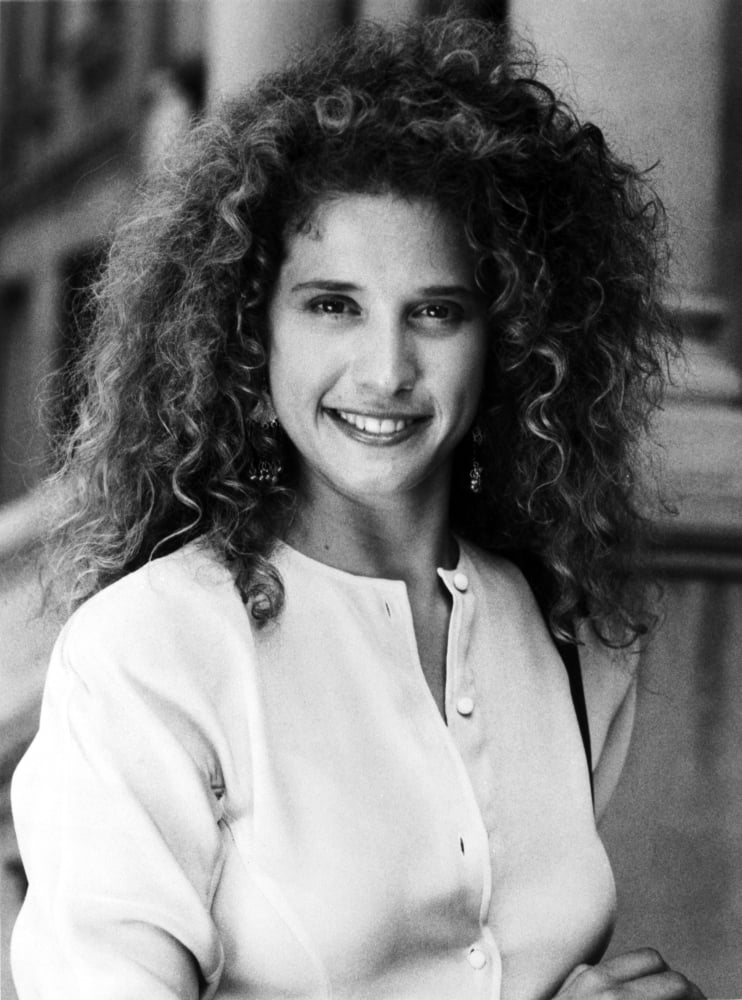Nancy Travis smiling portrait classic photo print