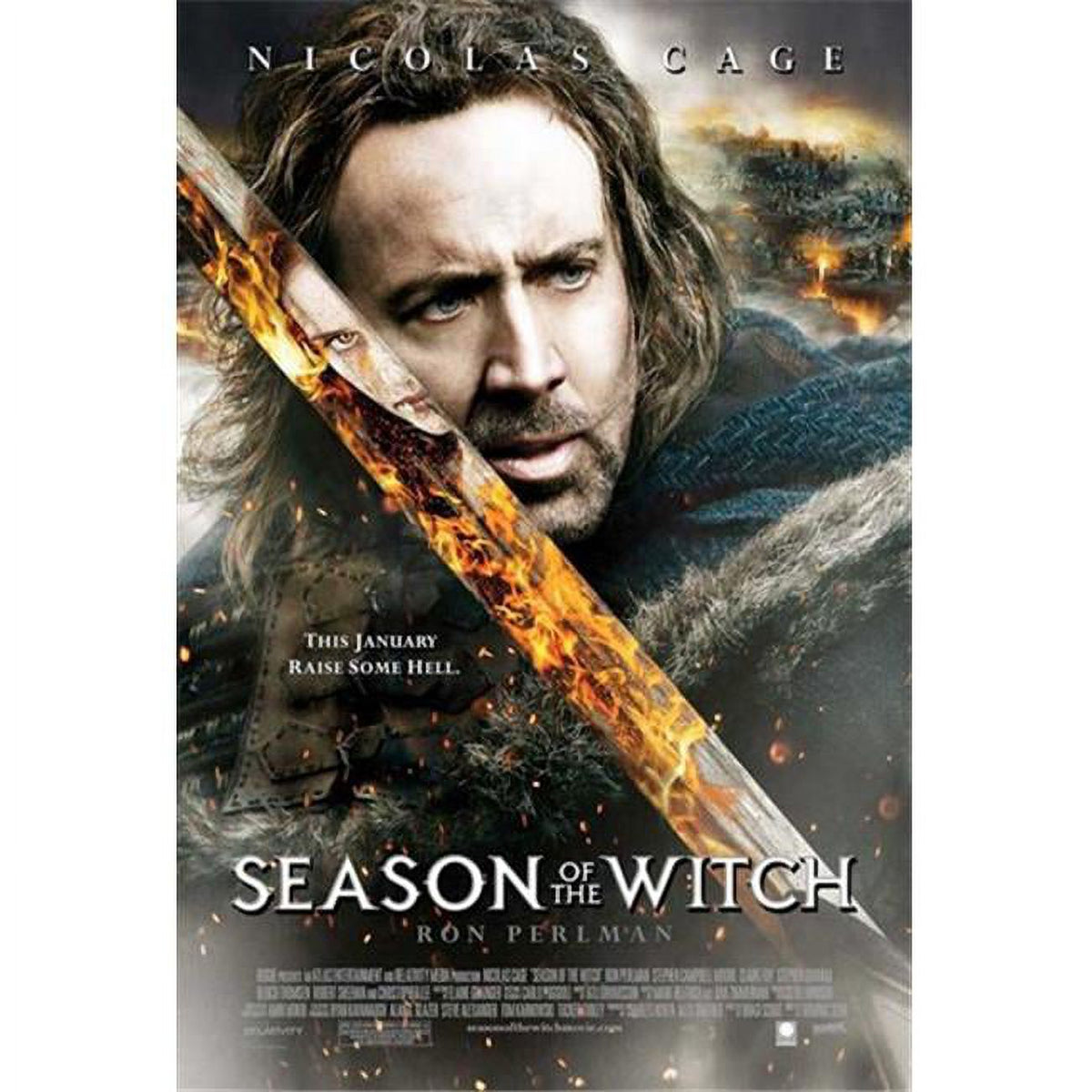 Season of the Witch movie poster 11x17