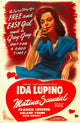 One Rainy Afternoon movie poster print featuring Ida Lupino from 1936.