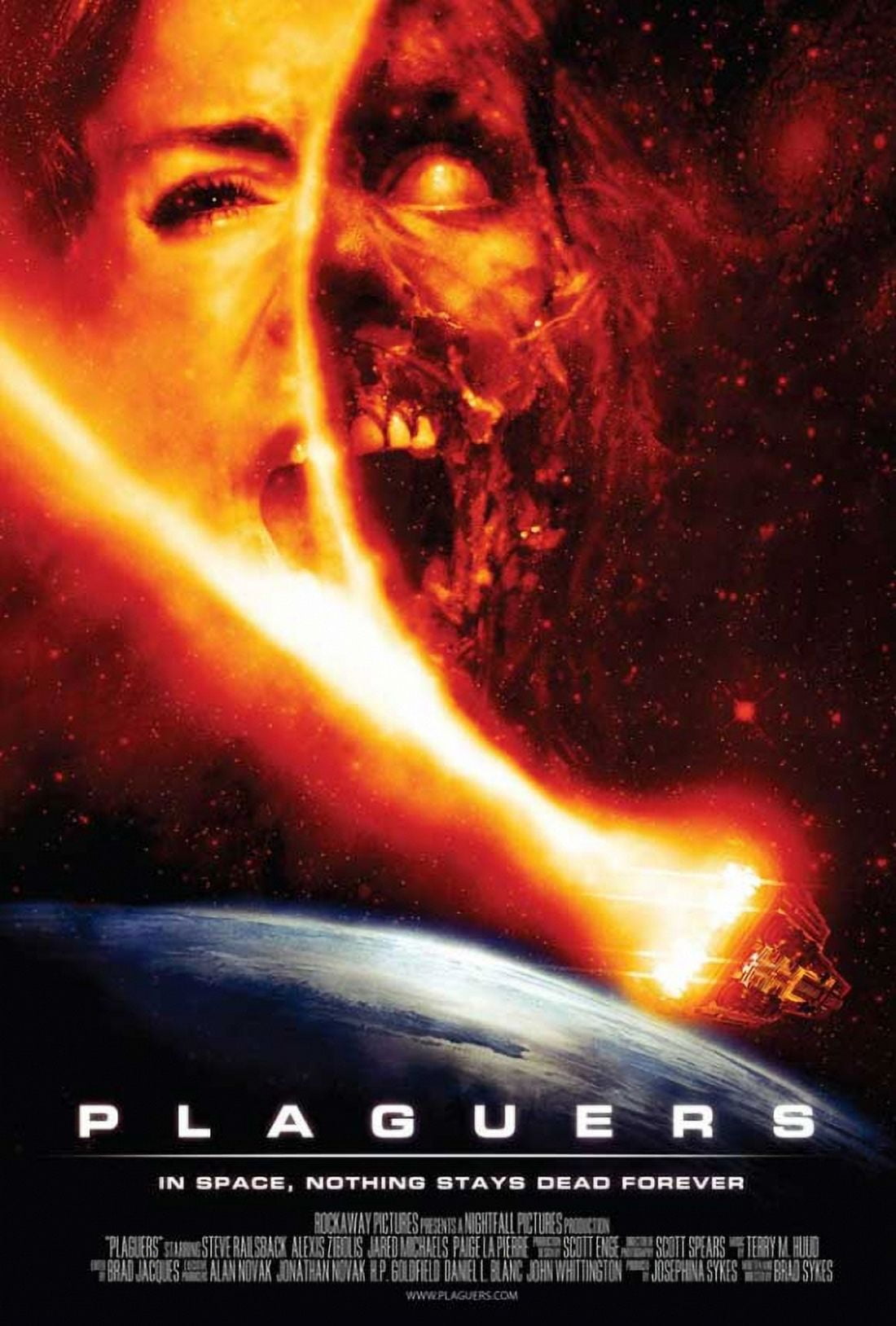 Plaguers Movie Poster 11x17 print showcasing thrilling film artwork.