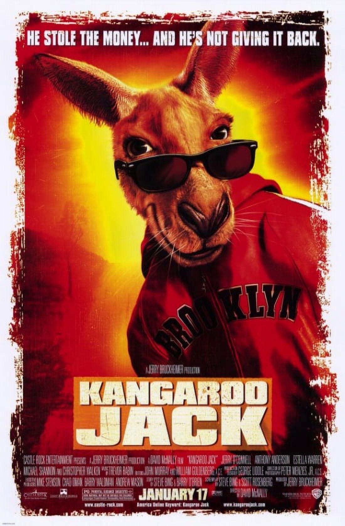 Kangaroo Jack Movie Poster 11x17 Print