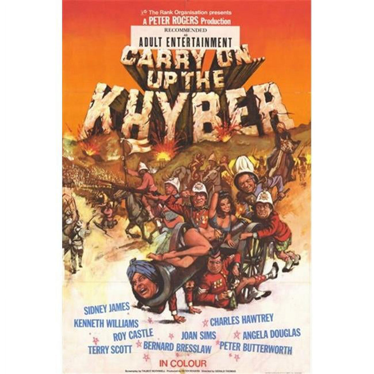Carry on Up the Khyber Movie Poster 11x17 print