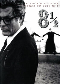 8 1/2 Movie Poster Print - 27x40 size, vibrant colors and cinematic art.