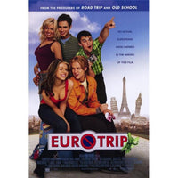 Eurotrip movie poster print 27x40 size featuring iconic scenes from the film.