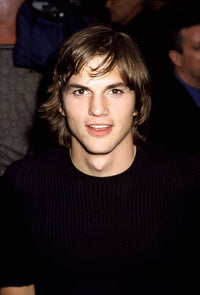 Ashton Kutcher photo print from 'That '70s Show' at Fox Upfront event 2000.