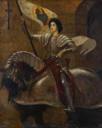 Joan of Arc Poster Print by William Blake Richmond - Art Print