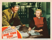 Home Town Story Movie Poster Print featuring Alan Hale Jr. and Marilyn Monroe
