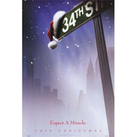 Miracle on 34th Street Movie Poster Print 27x40 - Classic Holiday Film