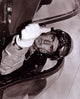 Ted Williams cockpit photo print showcasing baseball legend in action.