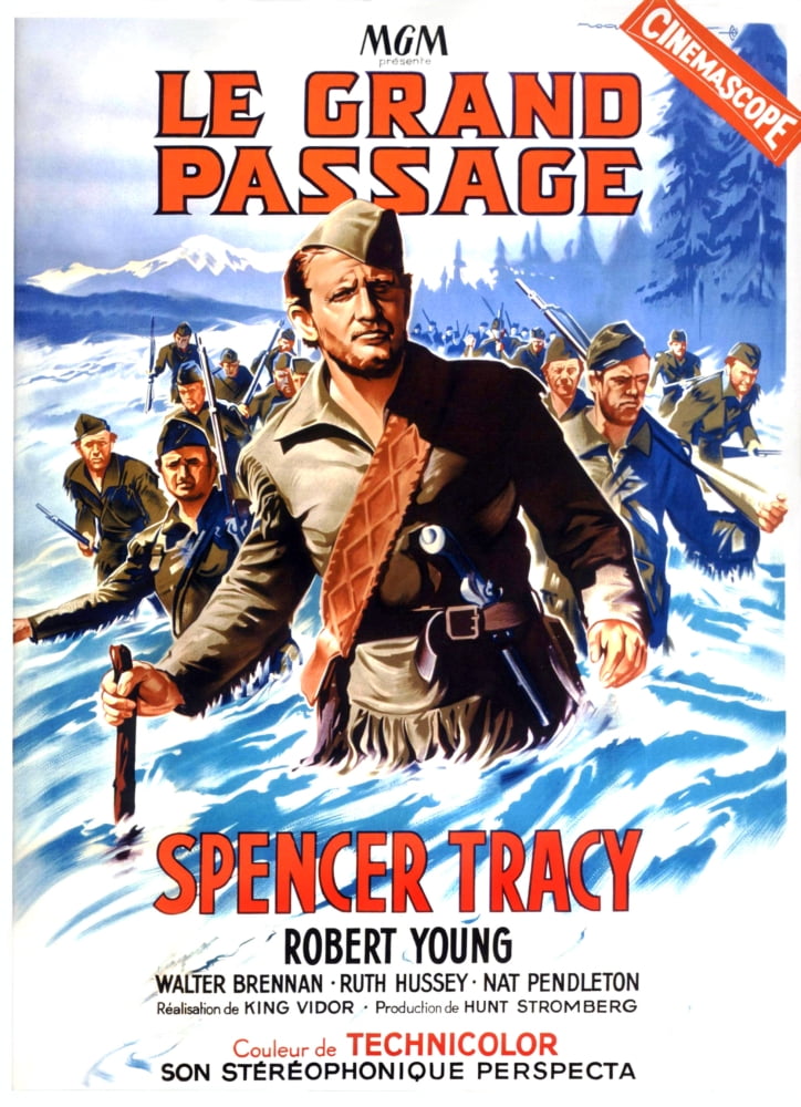 Northwest Passage movie masterprint poster print featuring Spencer Tracy.