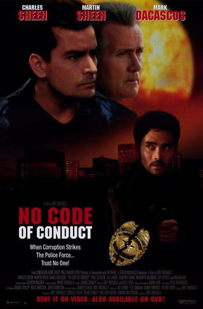 No Code of Conduct Movie Poster - 11x17 size print