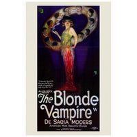 The Blonde Vampire Movie Poster Print 27x40