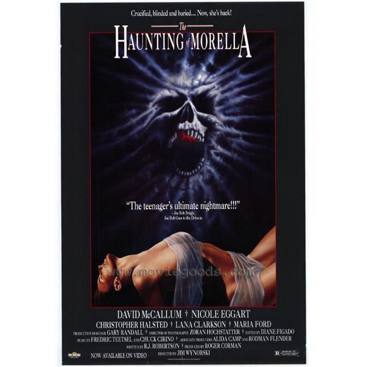 Haunting of Morella movie poster print 27x40