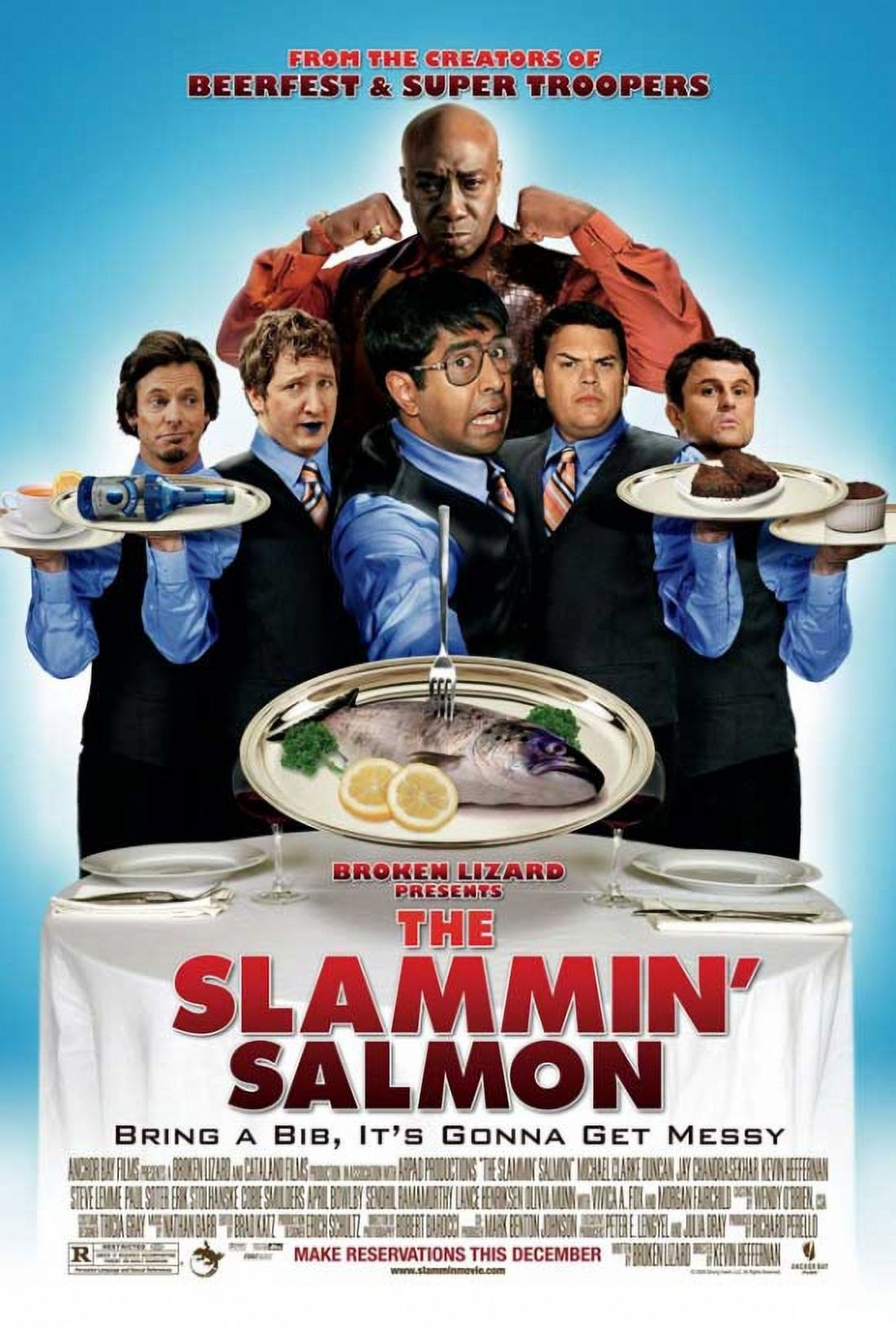 The Slammin' Salmon Movie Poster 11x17 Print