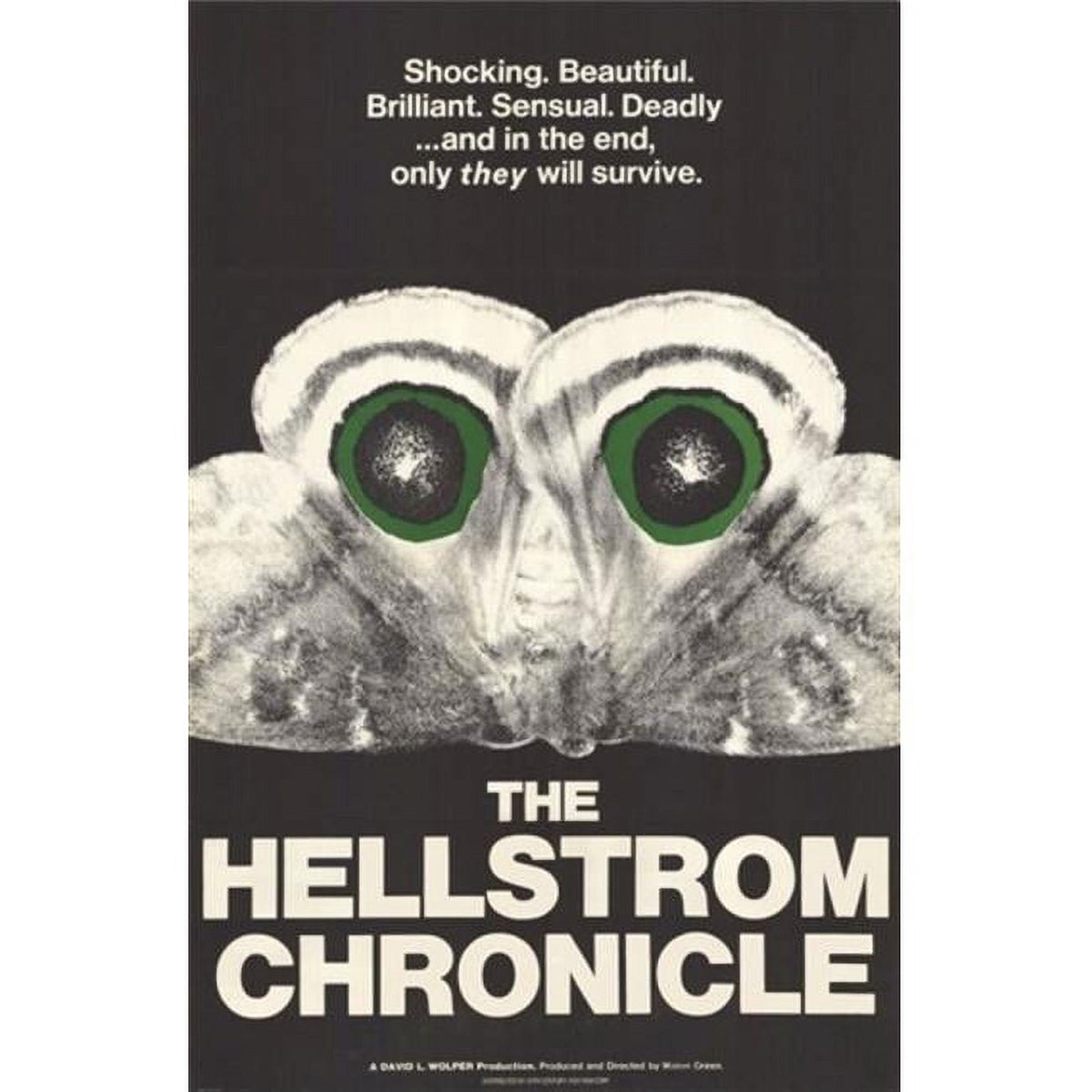 Hellstrom Chronicle movie poster print in 11x17 size.
